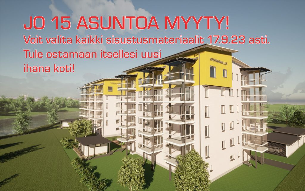 Uusi KT-asunto 3h+k+s=82 m² 
